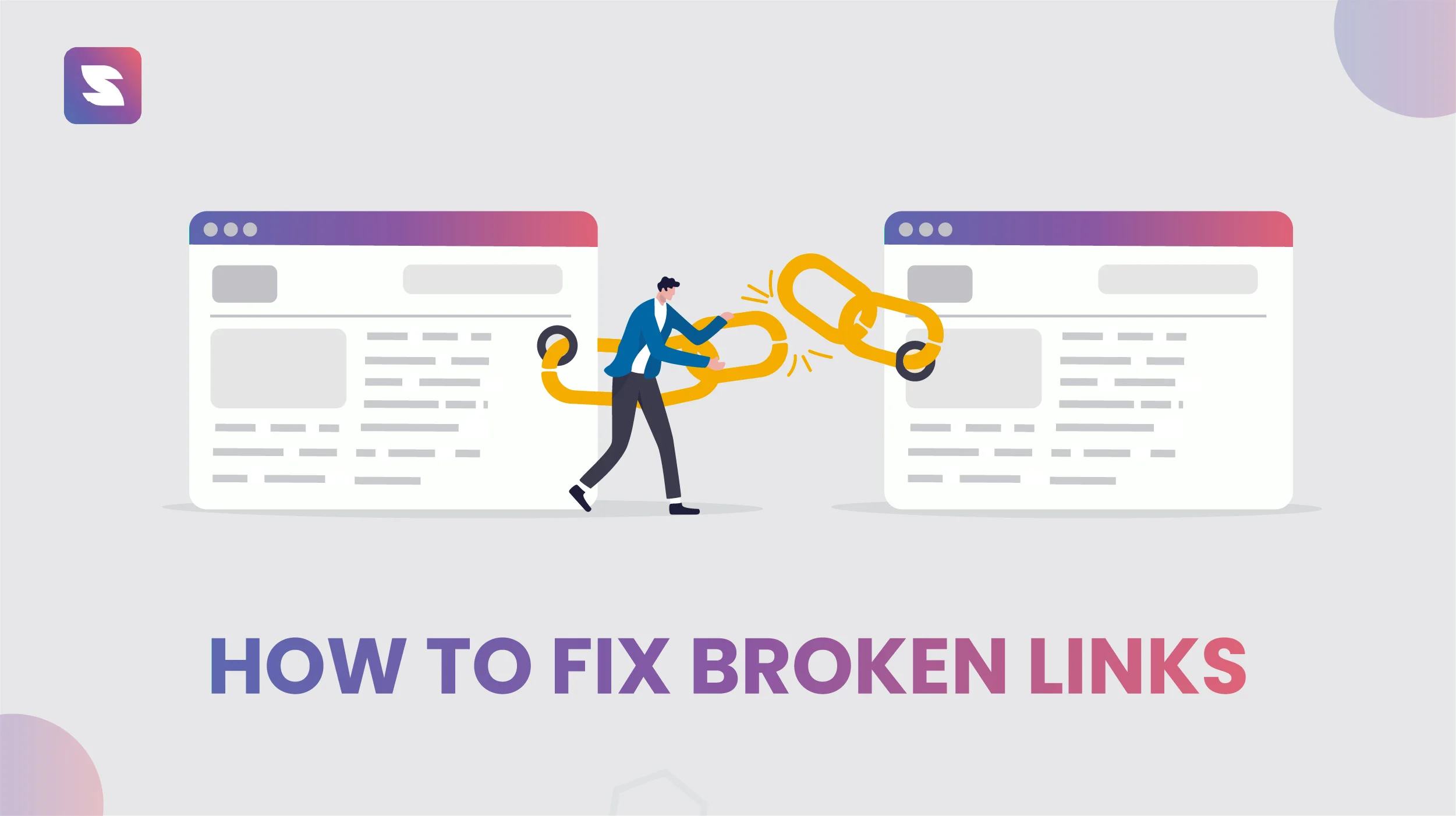 How to Fix Broken Links
